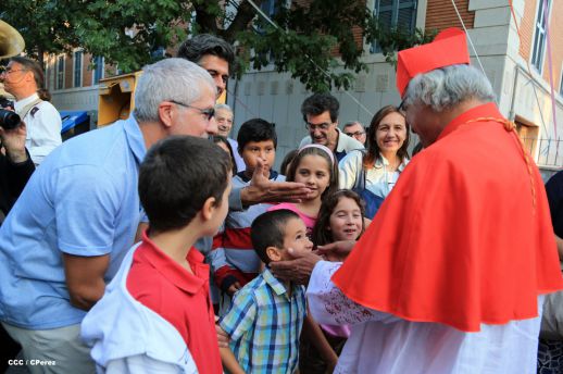 Cardenal Brenes toma posesión de Parroquia San Joaquín, en Roma