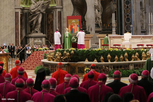 Cardenal Brenes toma posesión de Parroquia San Joaquín, en Roma