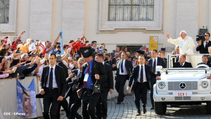 Audiencia Papal en Roma