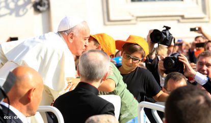 Audiencia Papal en Roma