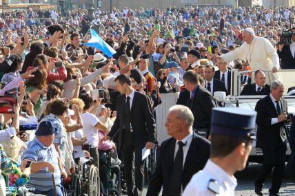 Audiencia Papal en Roma