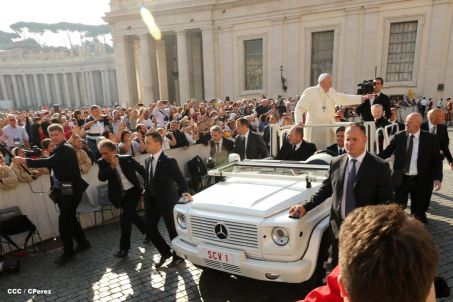 Audiencia Papal en Roma