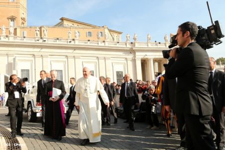 Audiencia Papal en Roma