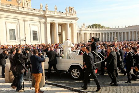 Audiencia Papal en Roma