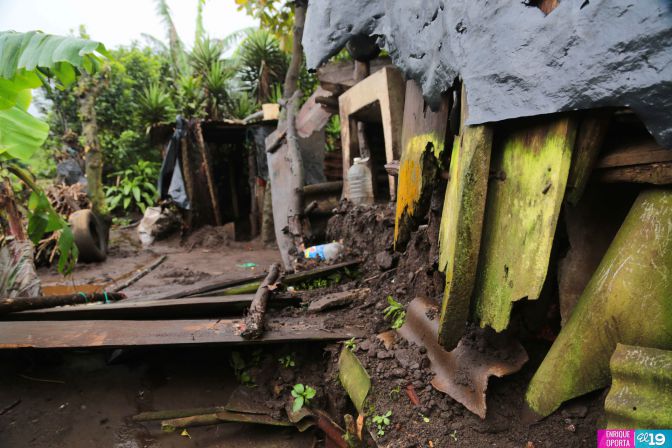 Brindan acompañamiento a familias afectadas por terremoto en Ticuantepe y El Crucero