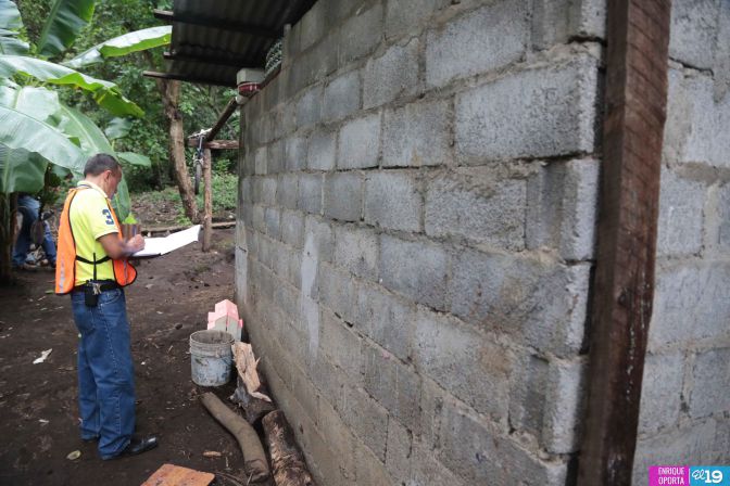 Brindan acompañamiento a familias afectadas por terremoto en Ticuantepe y El Crucero