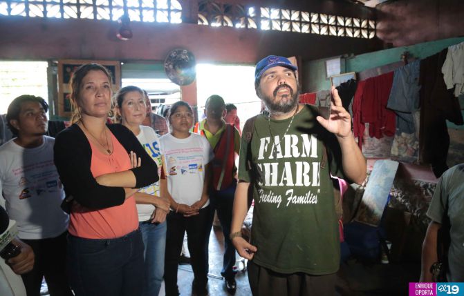 Brindan acompañamiento a familias afectadas por terremoto en Ticuantepe y El Crucero