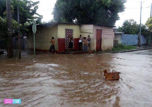 Siguen las lluvias en Managua