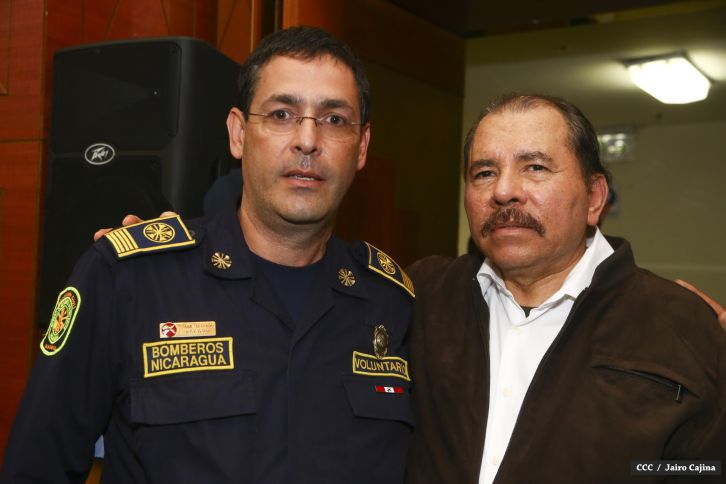 Presidente Daniel y Compañera Rosario encabezan acto 35 Aniversario MIGOB