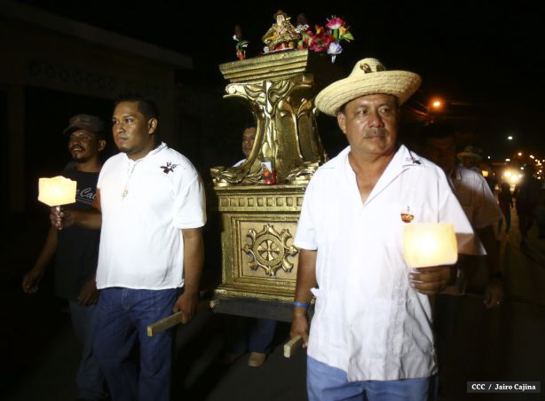 Vela del Candil en Masaya