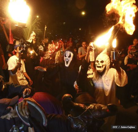 Masaya viven una vez más la gran fiesta de los Agüizotes