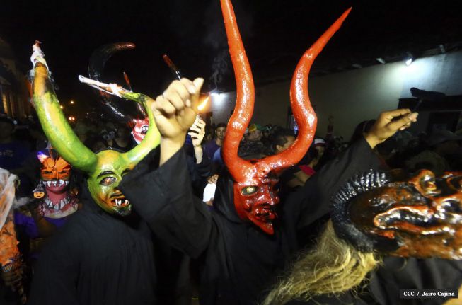 Masaya viven una vez más la gran fiesta de los Agüizotes