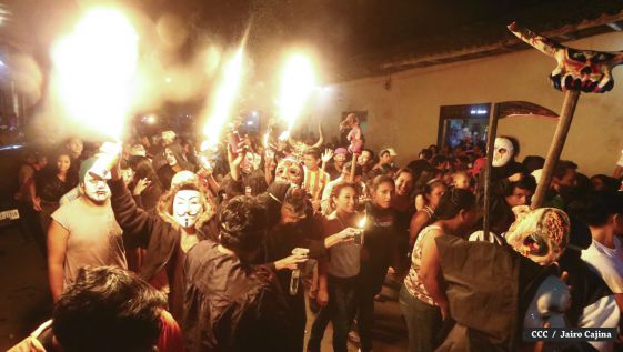 Masaya viven una vez más la gran fiesta de los Agüizotes