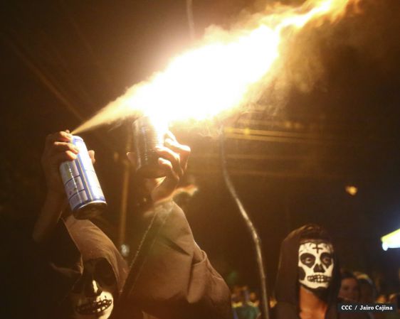 Masaya viven una vez más la gran fiesta de los Agüizotes