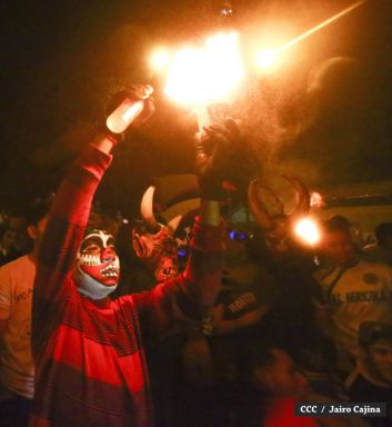 Masaya viven una vez más la gran fiesta de los Agüizotes