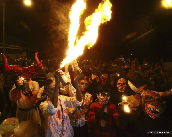 Masaya viven una vez más la gran fiesta de los Agüizotes