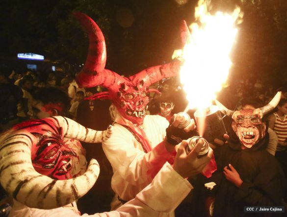 Masaya viven una vez más la gran fiesta de los Agüizotes