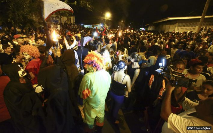 Masaya viven una vez más la gran fiesta de los Agüizotes