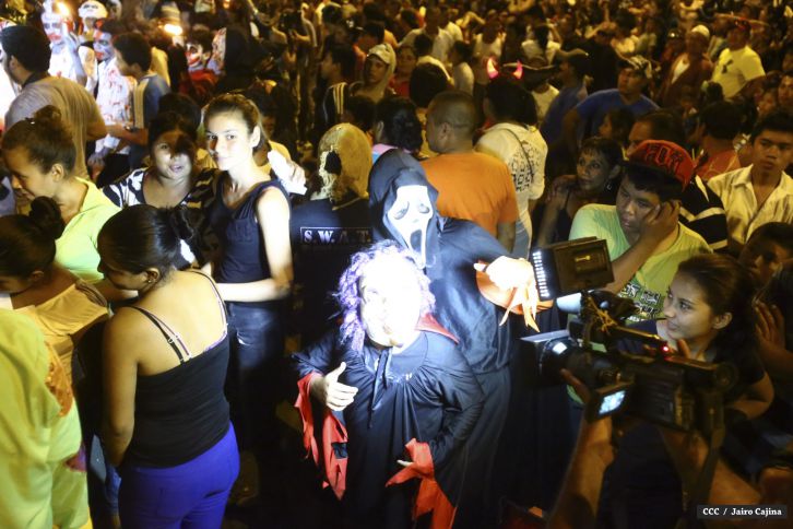 Masaya viven una vez más la gran fiesta de los Agüizotes