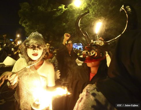 Masaya viven una vez más la gran fiesta de los Agüizotes