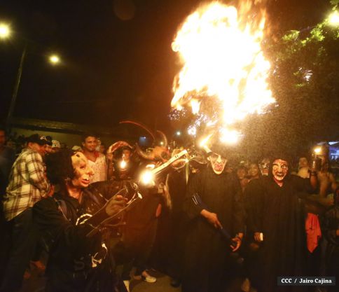Masaya viven una vez más la gran fiesta de los Agüizotes