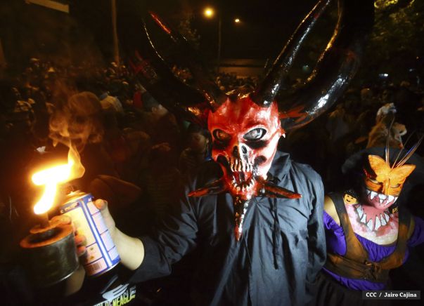 Masaya viven una vez más la gran fiesta de los Agüizotes