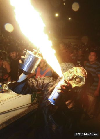 Masaya viven una vez más la gran fiesta de los Agüizotes