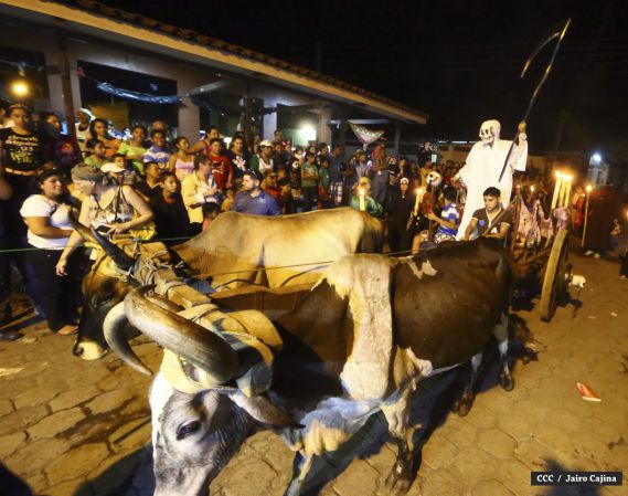 Masaya viven una vez más la gran fiesta de los Agüizotes