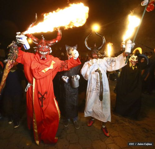Masaya viven una vez más la gran fiesta de los Agüizotes