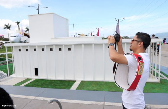 Recorrido del Campeón Randy Caballero por Managua y encuentro con Campeones
