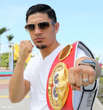 Recorrido del Campeón Randy Caballero por Managua y encuentro con Campeones