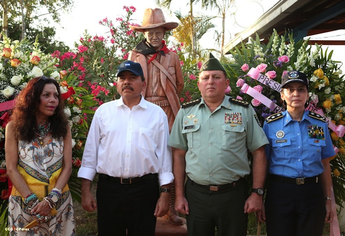 Celebración del 118 Natalicio del General Augusto C. Sandino