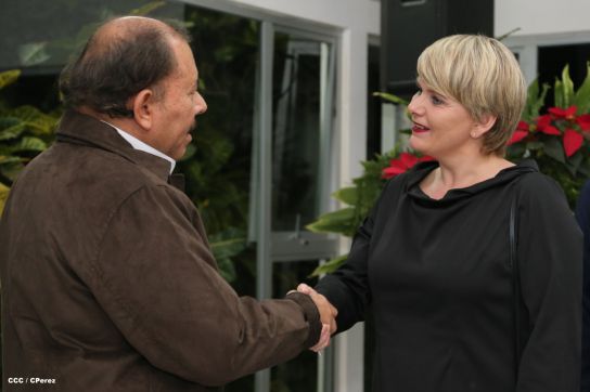 Presidente Daniel se reúne con delegación gubernamental y de empresarios de Islandia