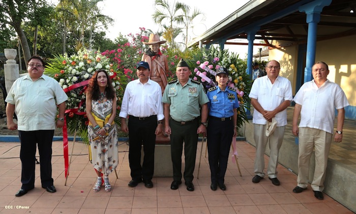 Celebración del 118 Natalicio del General Augusto C. Sandino