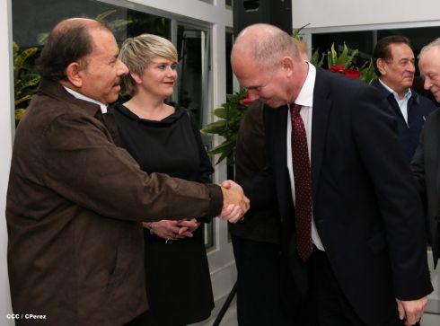 Presidente Daniel se reúne con delegación gubernamental y de empresarios de Islandia