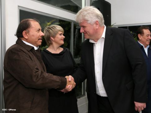 Presidente Daniel se reúne con delegación gubernamental y de empresarios de Islandia