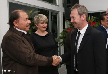 Presidente Daniel se reúne con delegación gubernamental y de empresarios de Islandia