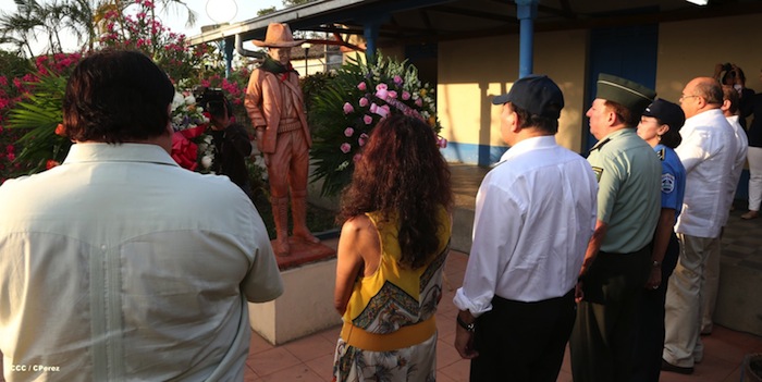 Celebración del 118 Natalicio del General Augusto C. Sandino