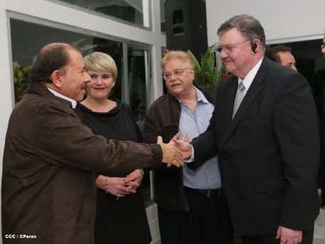 Presidente Daniel se reúne con delegación gubernamental y de empresarios de Islandia