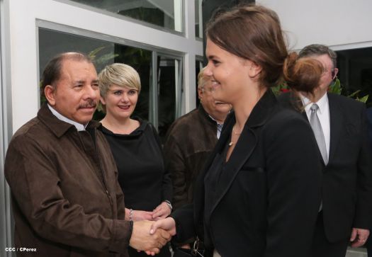 Presidente Daniel se reúne con delegación gubernamental y de empresarios de Islandia