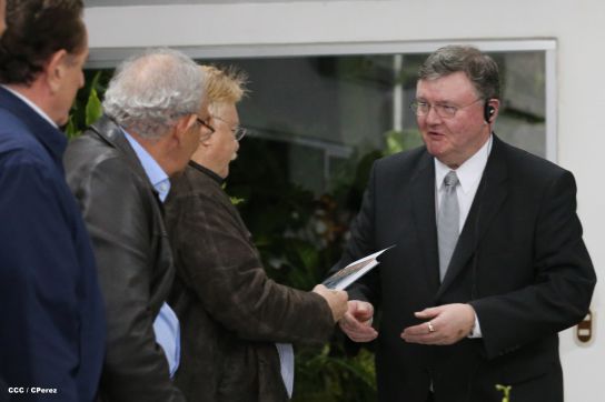 Presidente Daniel se reúne con delegación gubernamental y de empresarios de Islandia