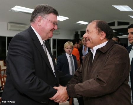 Presidente Daniel se reúne con delegación gubernamental y de empresarios de Islandia