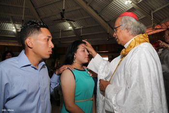 Cardenal Brenes celebra a Cristo Rey