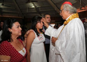 Cardenal Brenes celebra a Cristo Rey