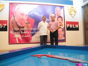 Compañero cubano realiza recorrido por diferentes lugares de la capital