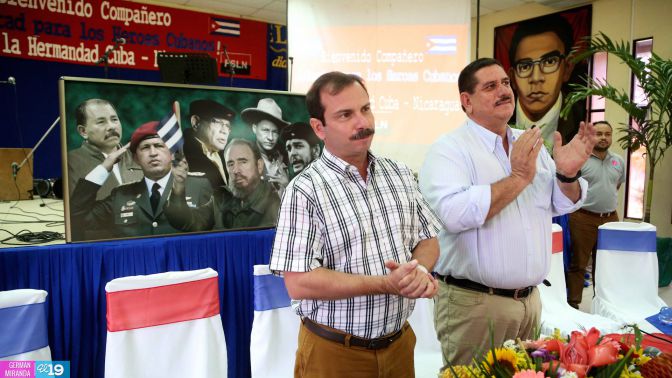 Estelí recibe histórica visita del héroe cubano Fernando González Llort