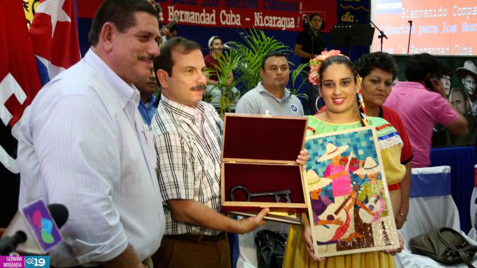 Estelí recibe histórica visita del héroe cubano Fernando González Llort