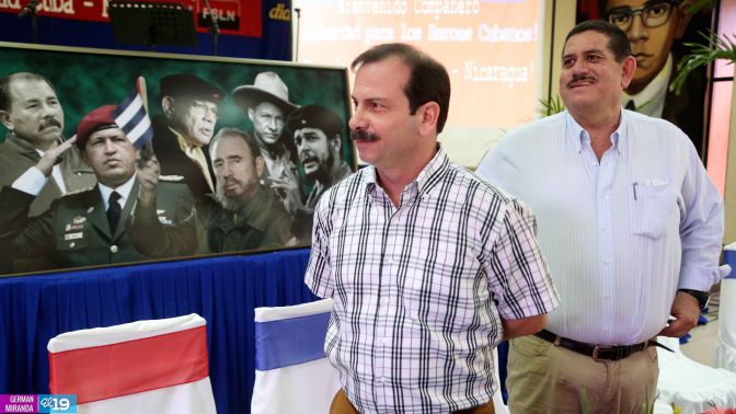 Estelí recibe histórica visita del héroe cubano Fernando González Llort