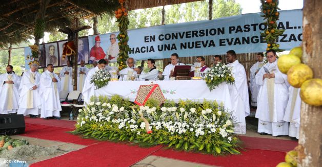 Obispos de Centroamérica y pueblo católico de Matagalpa celebran 90 años de Diócesis