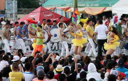 Turistas nacionales y extranjeros disfrutaron del Carnaval Acuático en Río San Juan